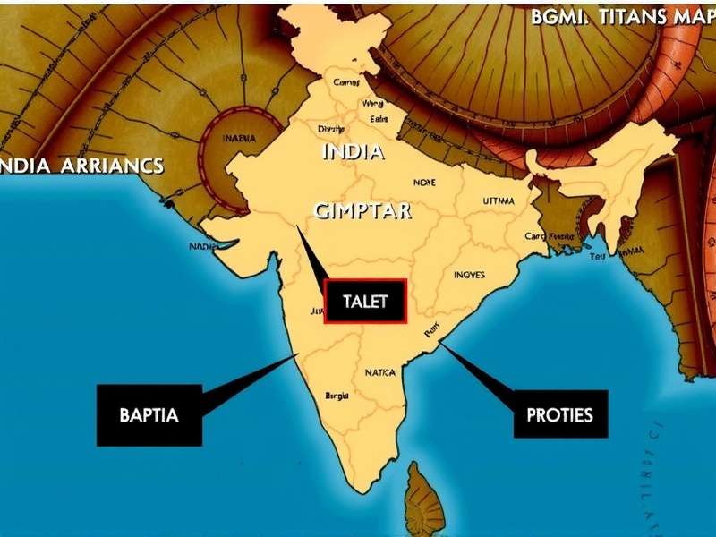 BGMI India Titans Map Strategy