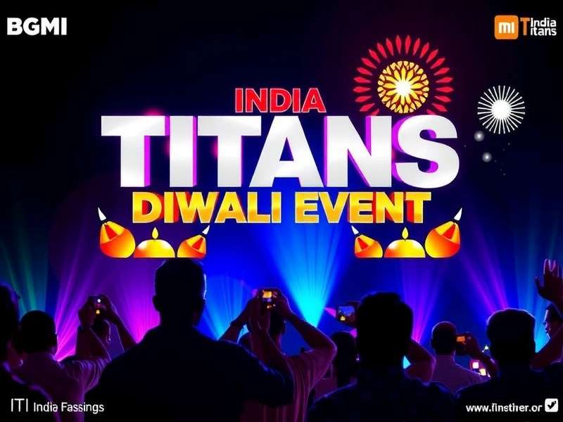 BGMI India Titans Diwali Event